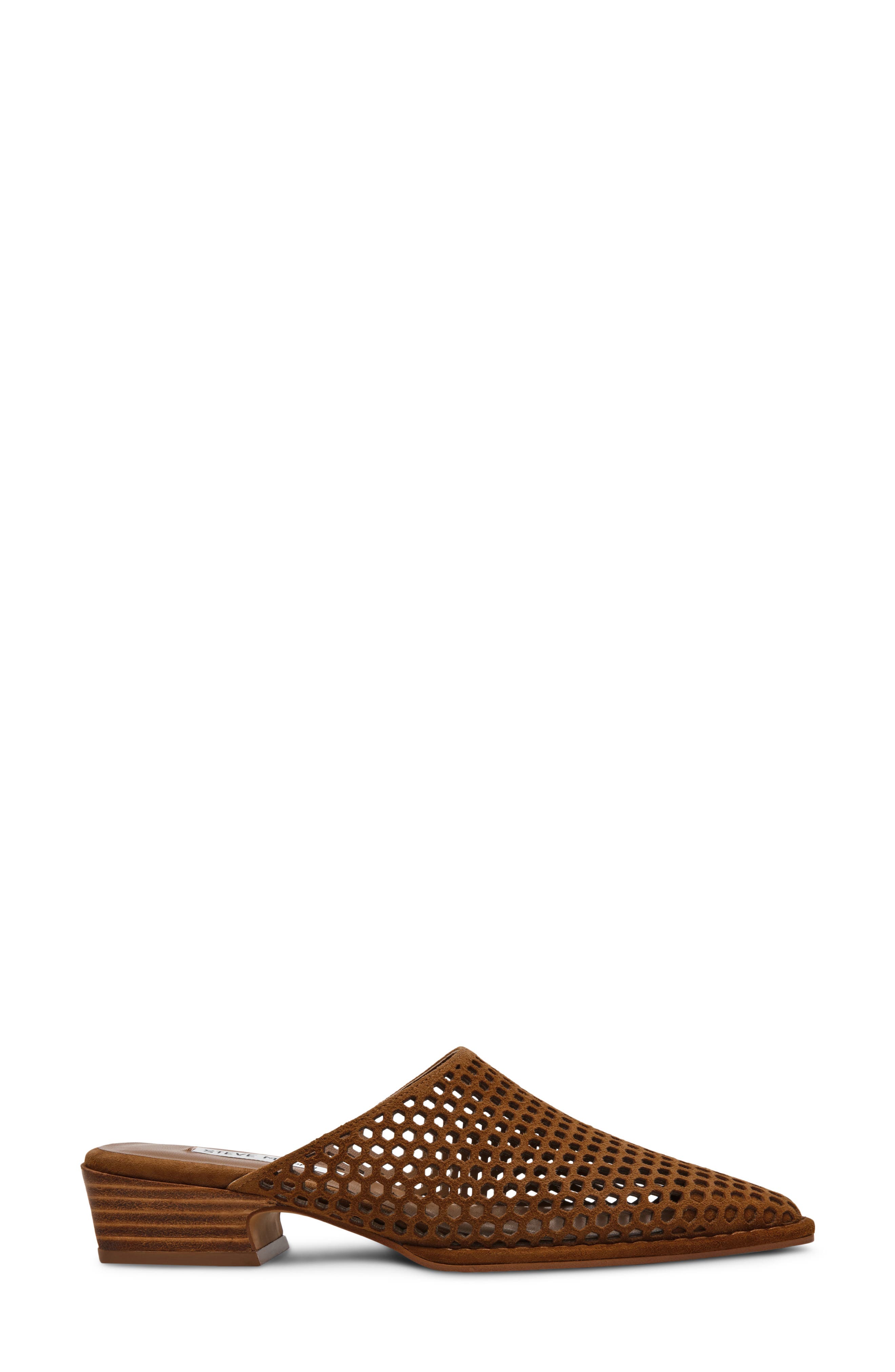 Steve Madden Dessa Perforated Mule, Alternate, color, Cognac