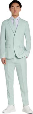 OppoSuits Kids' Magic Mint Two-Piece Suit & Clip-On Tie