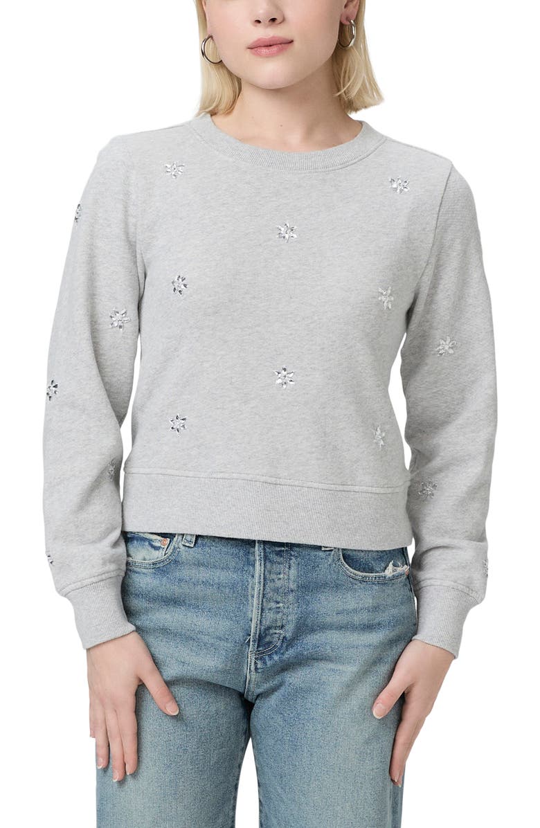 PAIGE Ordenna Sweatshirt, Main, color, Heather Grey