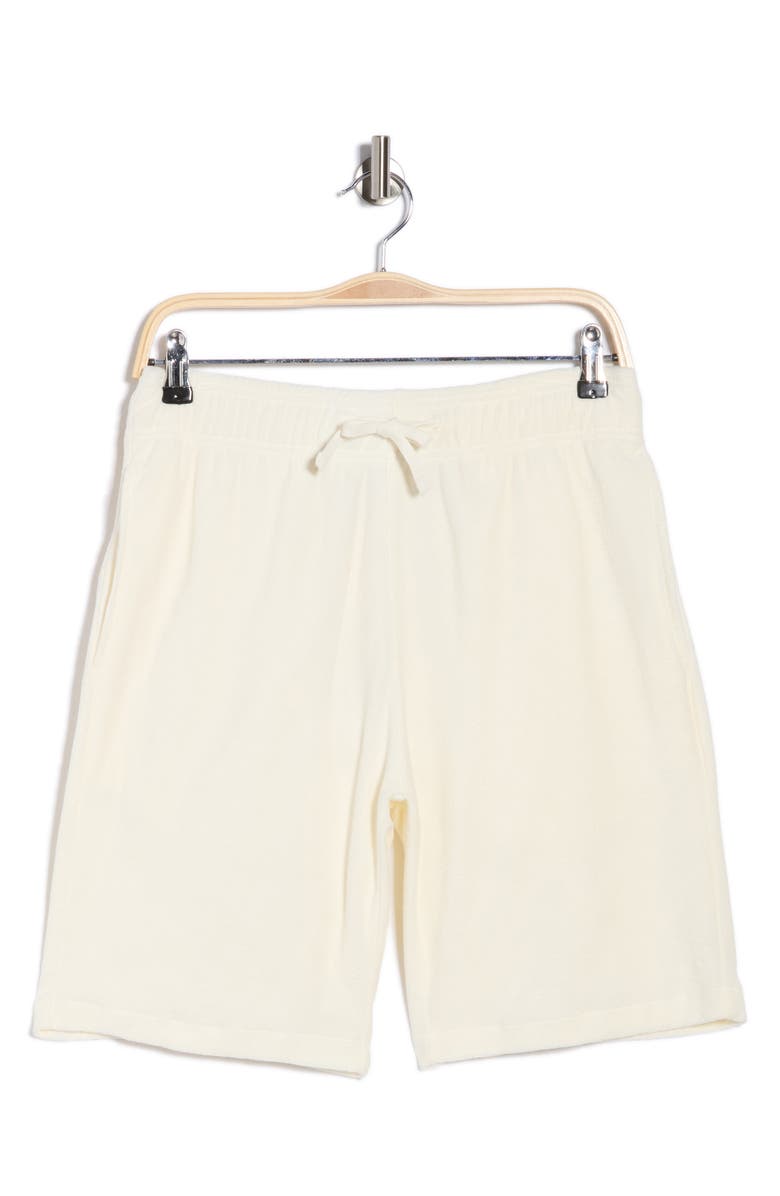 Barbour Winford Cotton Drawstring Shorts, Main, color, Ecru