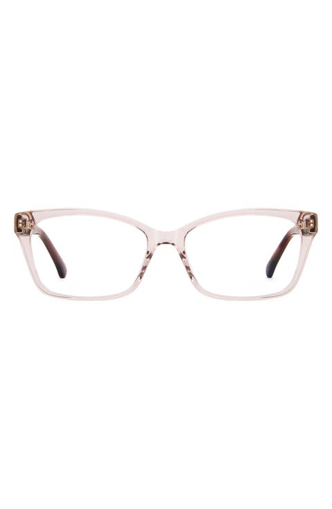 demi 55mm rectangular optical glasses