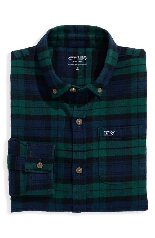 Vineyard Vines Boys' Frostpine Vineyard Flannel Shirt - Toddler, Little Kid, Big Kid In Blue