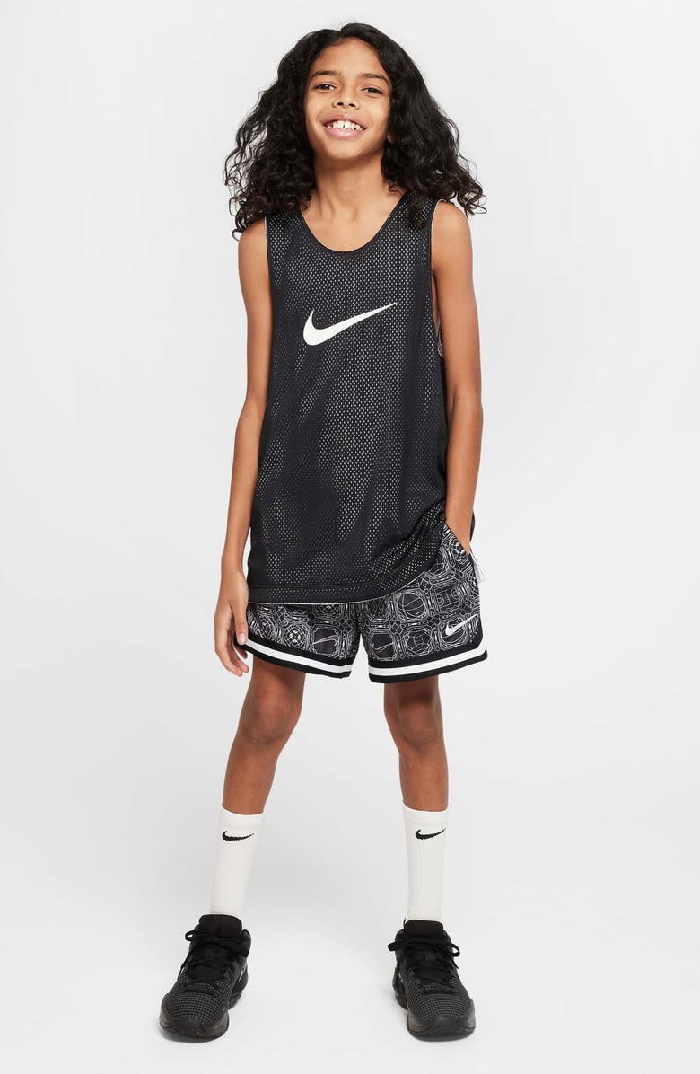 Nike Kids' Dri-FIT DNA 24 Knit Shorts, Alternate, color, 