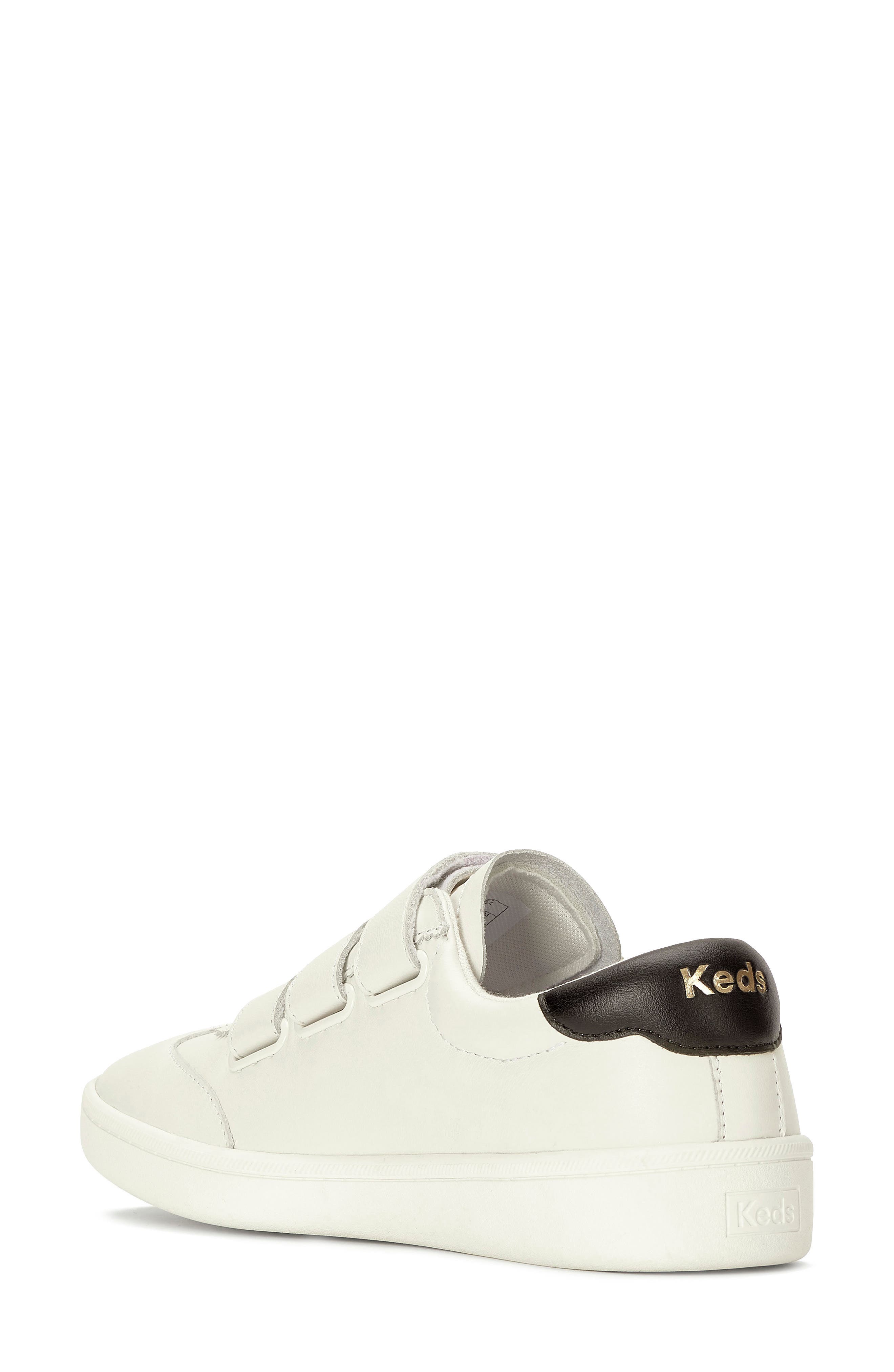 Ace II Sneaker, Alternate, color, EGRET/ BLACK