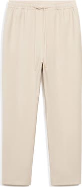 MANGO Flowy Drawstring Pants