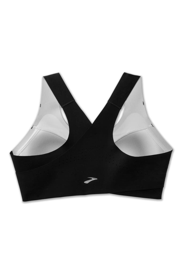 Dare Crossback Sports Bra, Alternate, color, BLACK