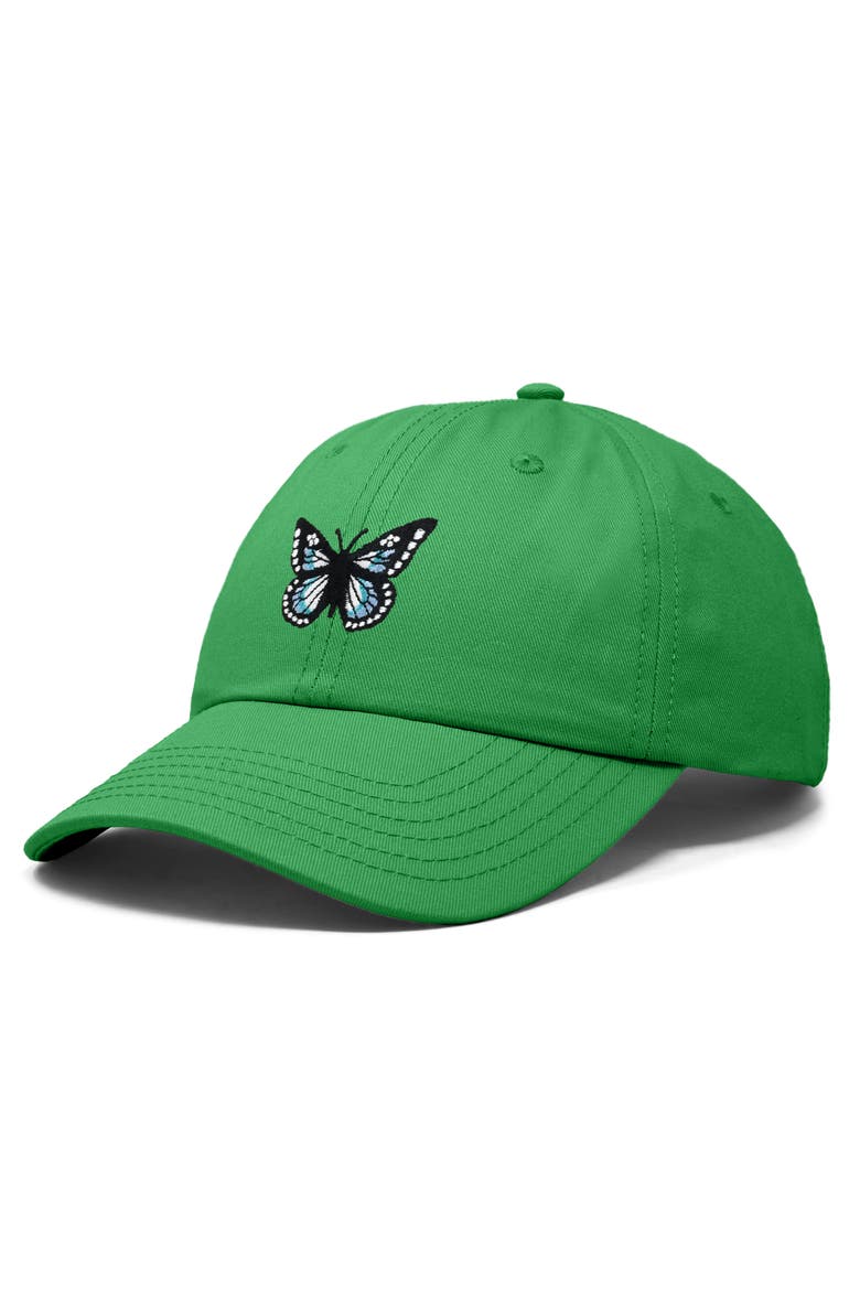 Butterfly Hat, Alternate, color, Kelly Green