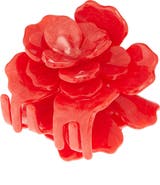 Solar Eclipse Origami Gardenia Claw Clip