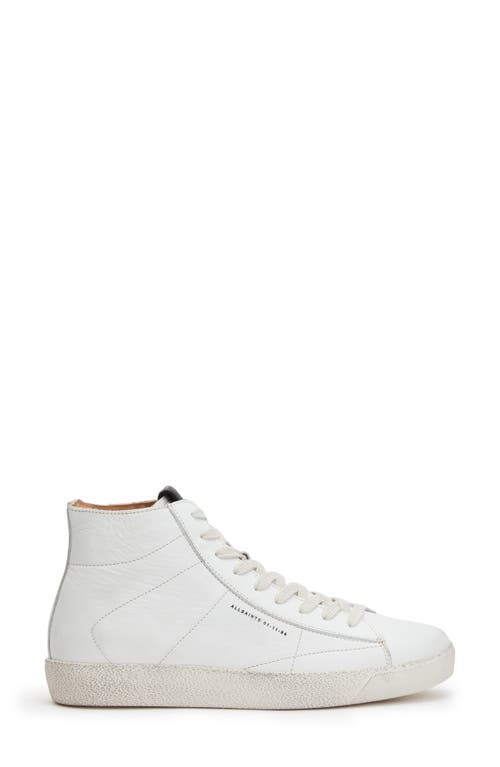 Allsaints Tundy High Top Sneaker In White