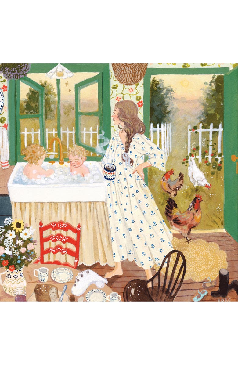 NEW YORK PUZZLE COMPANY Up with the Lark 500 Piece Puzzle, Alternate, color, NO COLOR