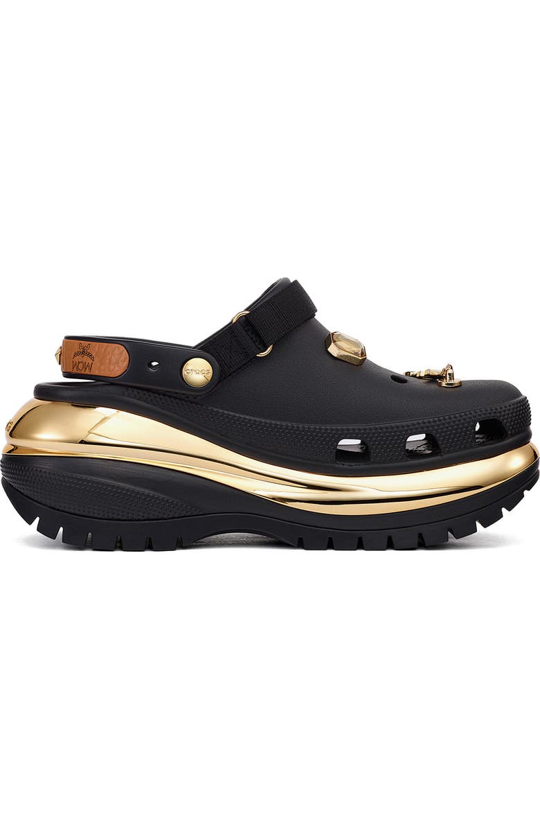 MCM CROCS x MCM Limited Edition Mega Crush Platform Clog, Alternate, color,