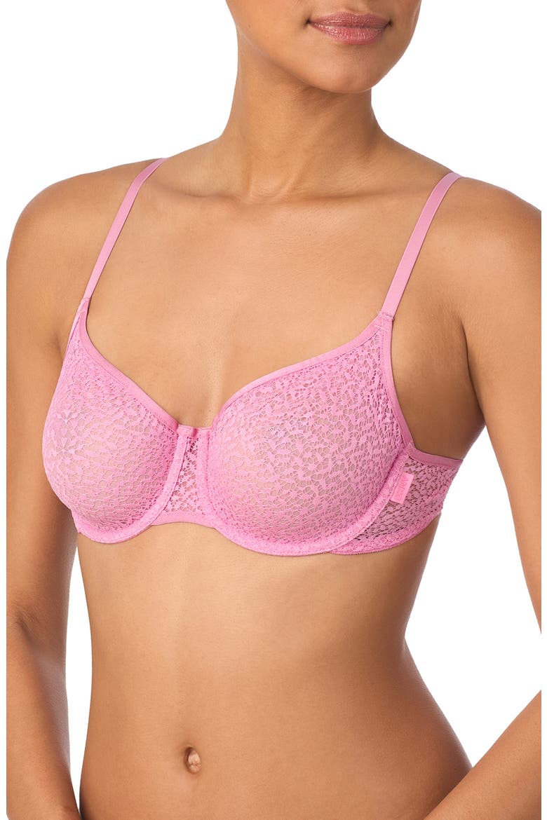 Modern Lace Unlined Demi Bra, Alternate, color, CASHMERE ROSE