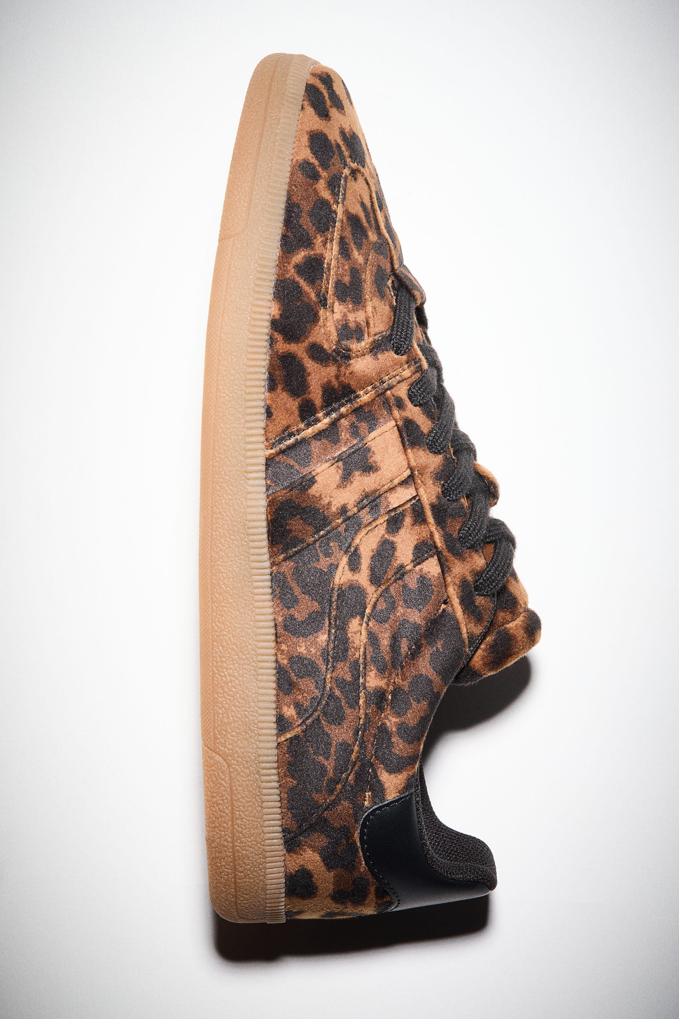 H&M Sneakers, Alternate, color, Brown/Leopard Print