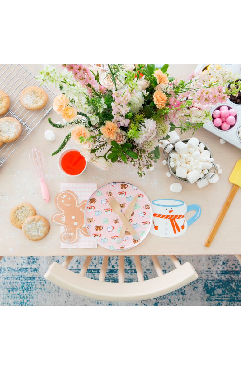 Daydream Society Baking Spirits Bright Snowman Mug Christmas Large Napkins, Alternate, color, Assorted Pre-Pack