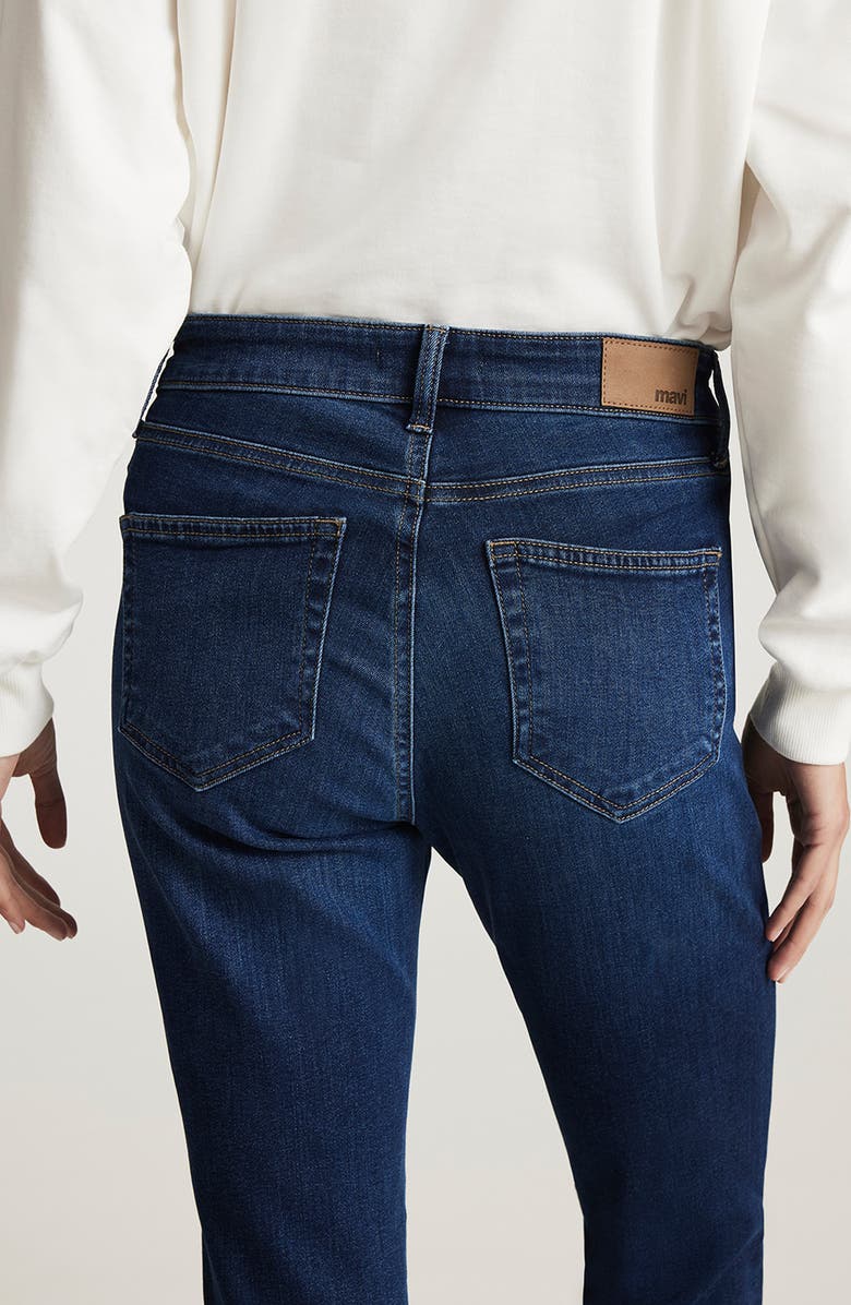 Mavi Jeans Molly Mid Rise Bootcut Jeans, Alternate, color, Dark Brushed Tribeca