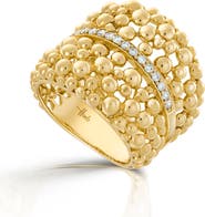 Hueb Bubbles Diamond Ring