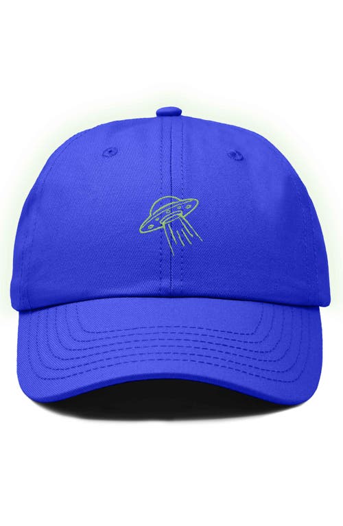Shop Dalix Ufo Hat In Royal Blue