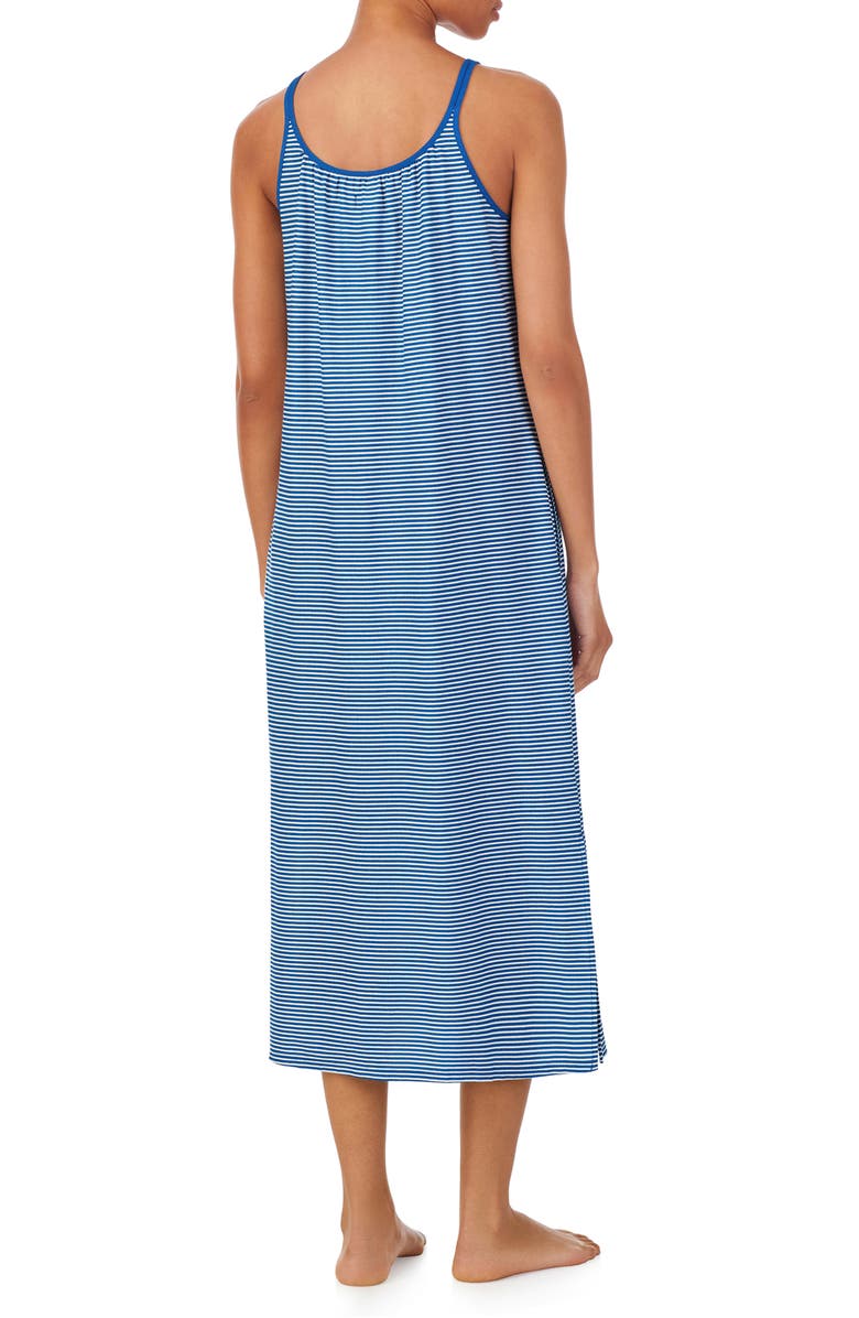Lauren Ralph Lauren Sleeveless Cotton Blend Nightgown, Alternate, color, 