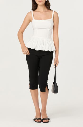 Chicca Square Neck Corset Top