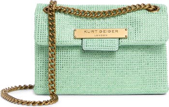 Crystal Mini Plate Brixton Shoulder Bag