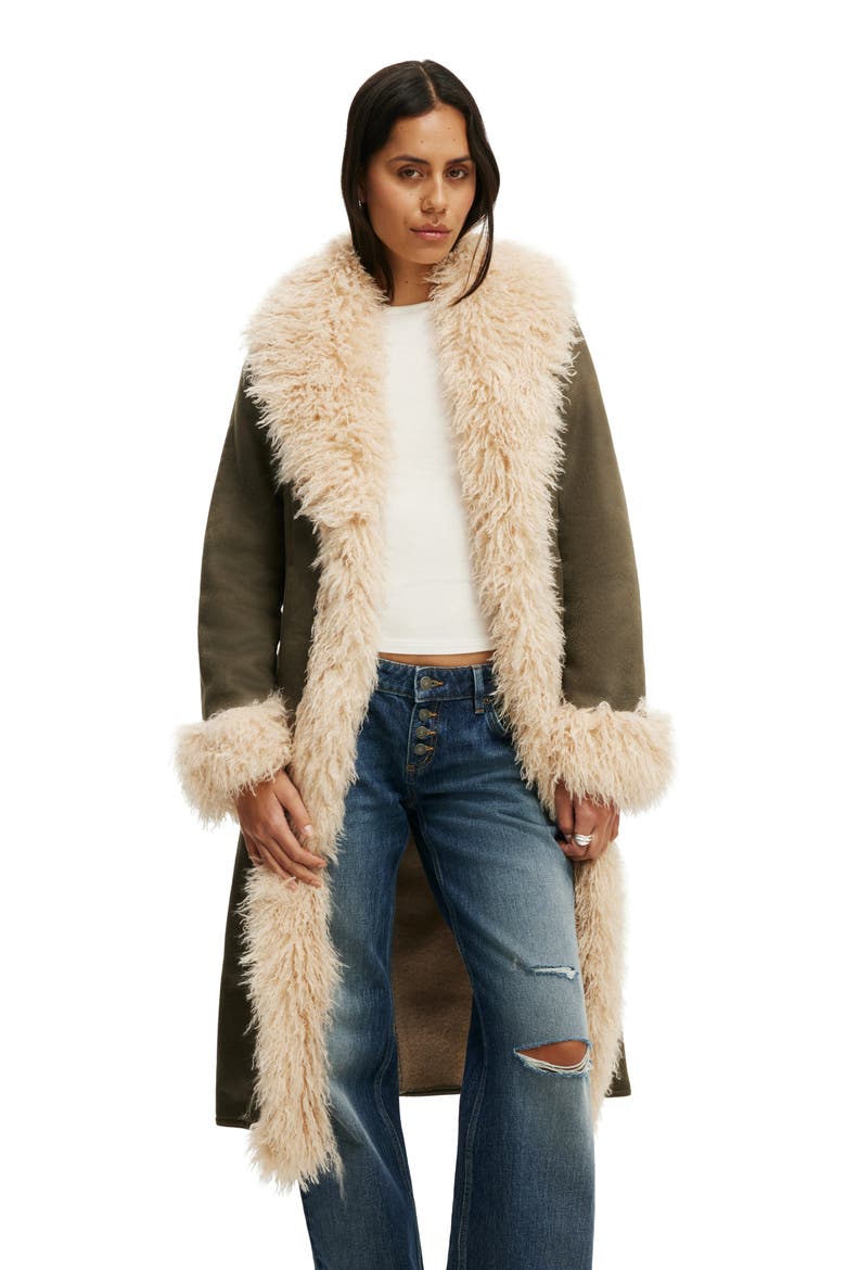 Women's Abbey Coat, Main, color, Dark Olive