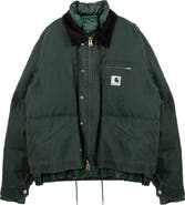 Sacai Carhartt WIP Washed Duck Canvas Down Puffer Jacket