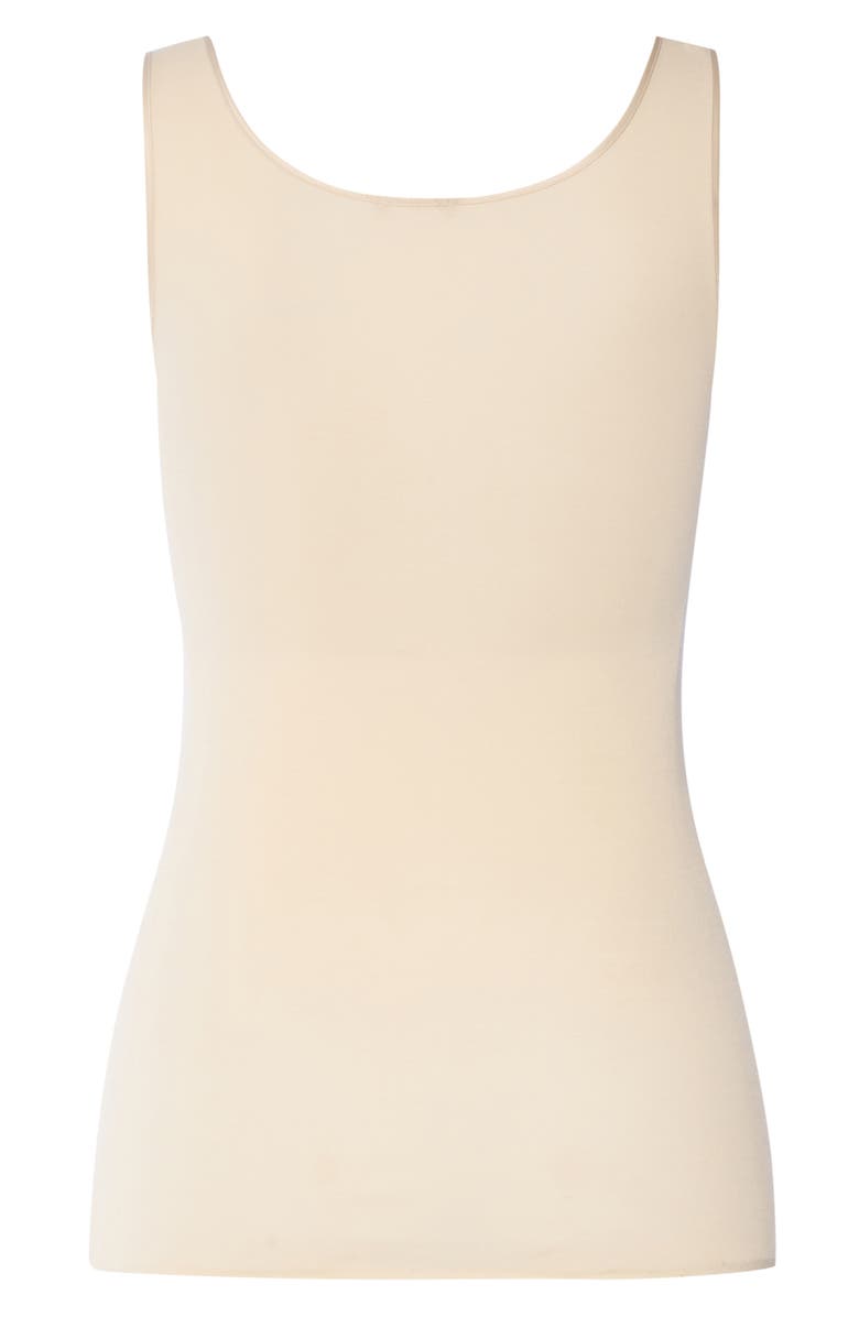 Hanro Seamless Cotton Tank, Alternate, color,