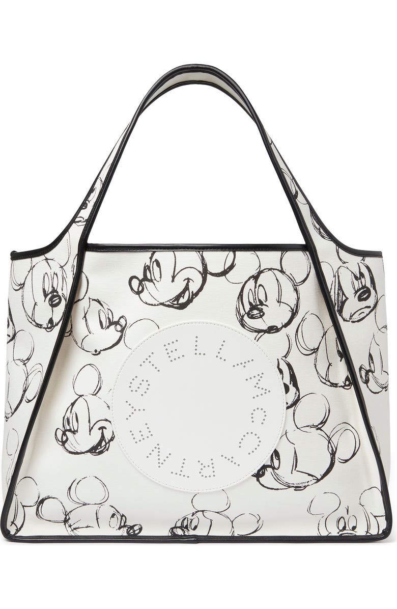 Stella McCartney x Disney Fantasia Mickey Print Cotton Tote, Main, color,