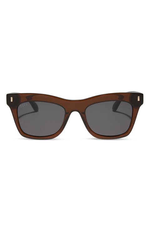 Bradley 50mm Cat Eye Sunglasses
