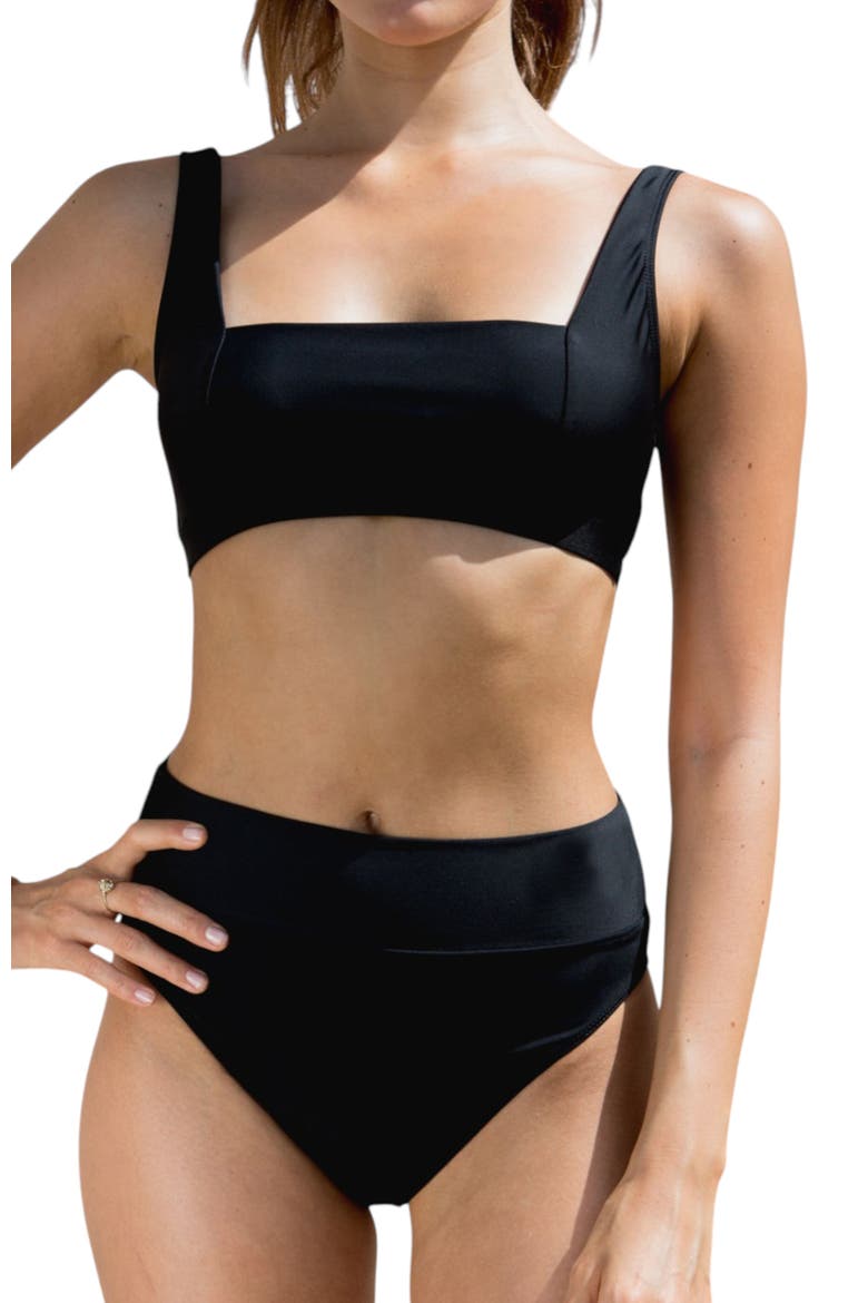 Bikini Top Ronch, Alternate, color, Black
