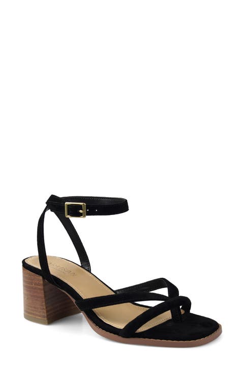 Dippy Block Heel Sandal