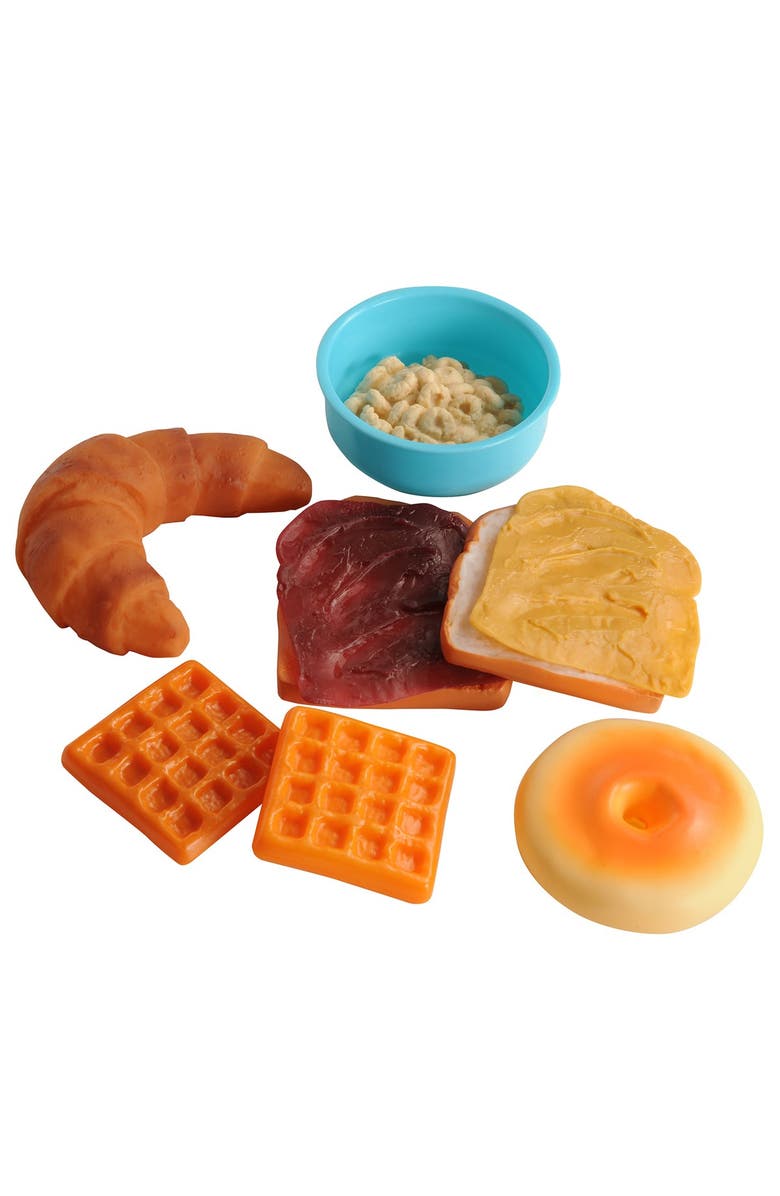 Kaplan Early Learning Company Life-size Pretend Play Breakfast Meal Set - 24 Pieces, Alternate, color, Multicolored