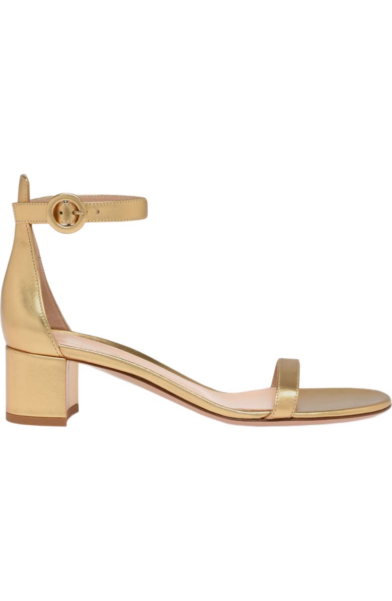 Gianvito Rossi Gaeta 45 Sandals, Main, color, Gold