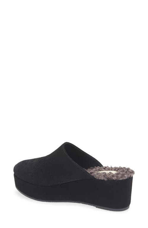 Cordani Camryn Platform Wedge Mule In Black