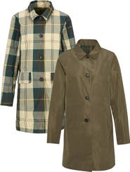 Barbour Babbity Reversible Waterproof Coat