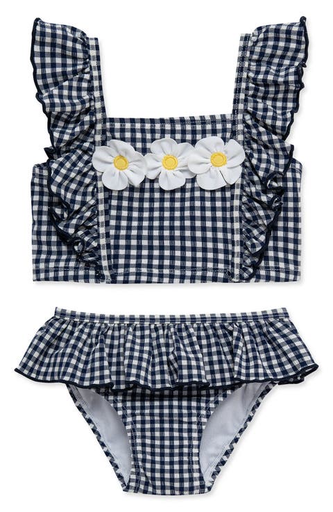 Gingham UPF 50+ 2-Piece Swimsuit (Baby)