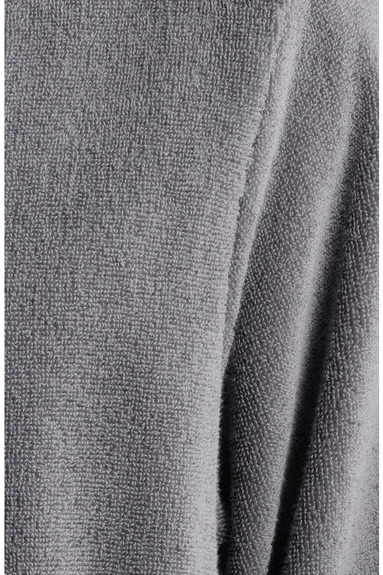 Hydrocotton Robe, Alternate, color, GREY TORNADO