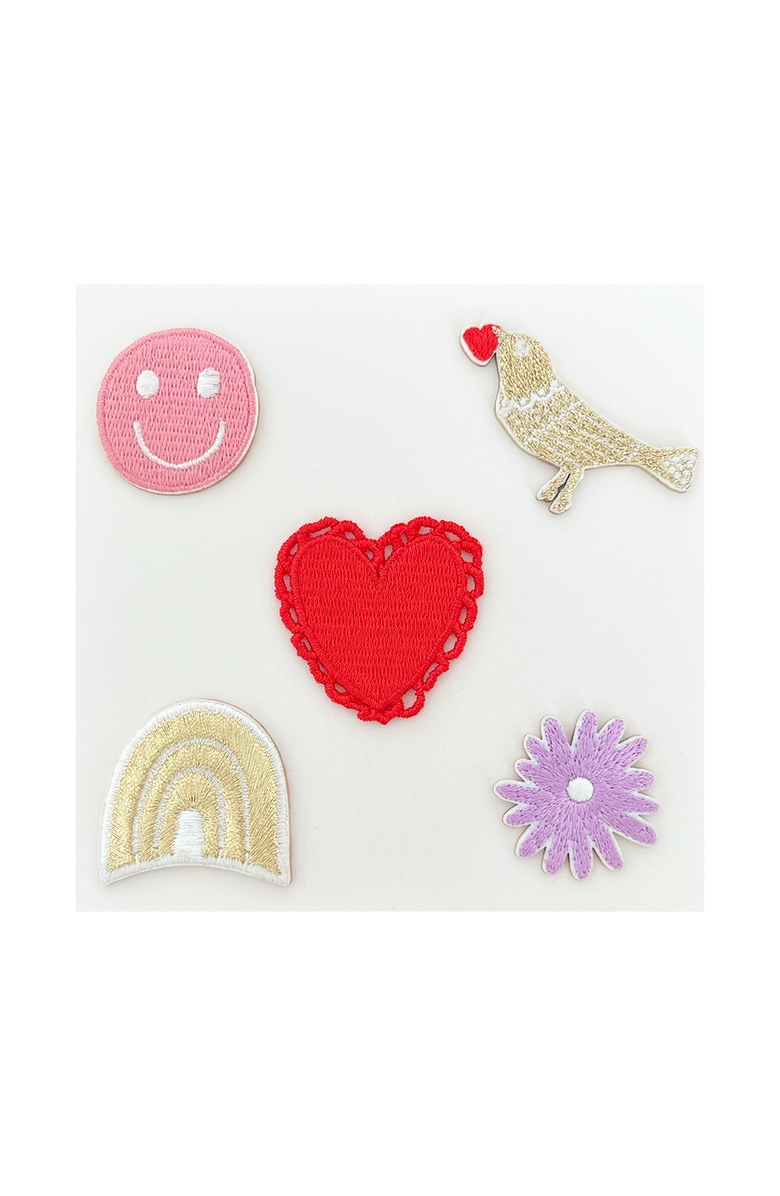 Daydream Society Valentine's Day Heart Patches, Main, color, In My Heart Patch Set
