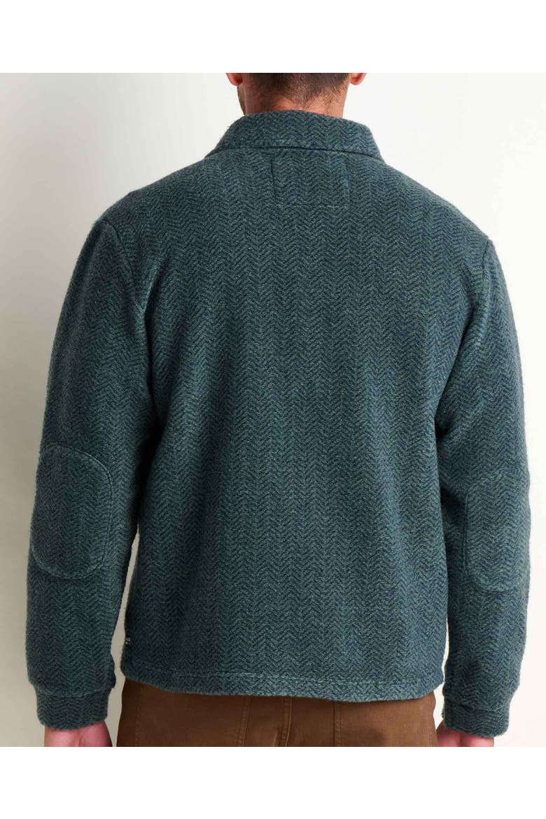 Men's Cabinside Fleece Pullover, Alternate, color, Cilantro