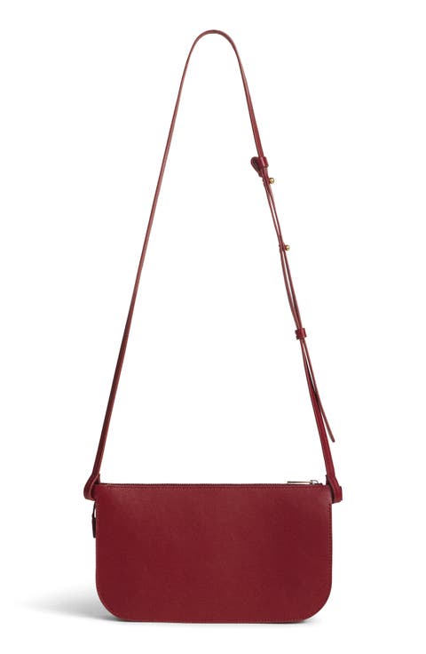 Rae Leather Crossbody Bag