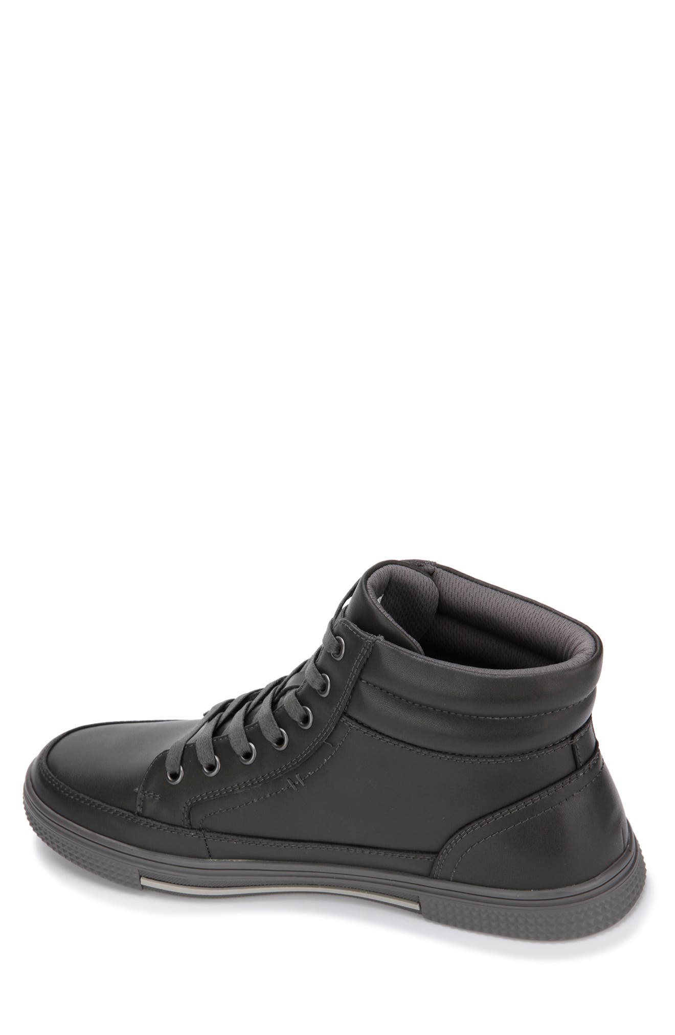 Kenneth Cole Arnett High Top Leather Sneaker, Alternate, color, 