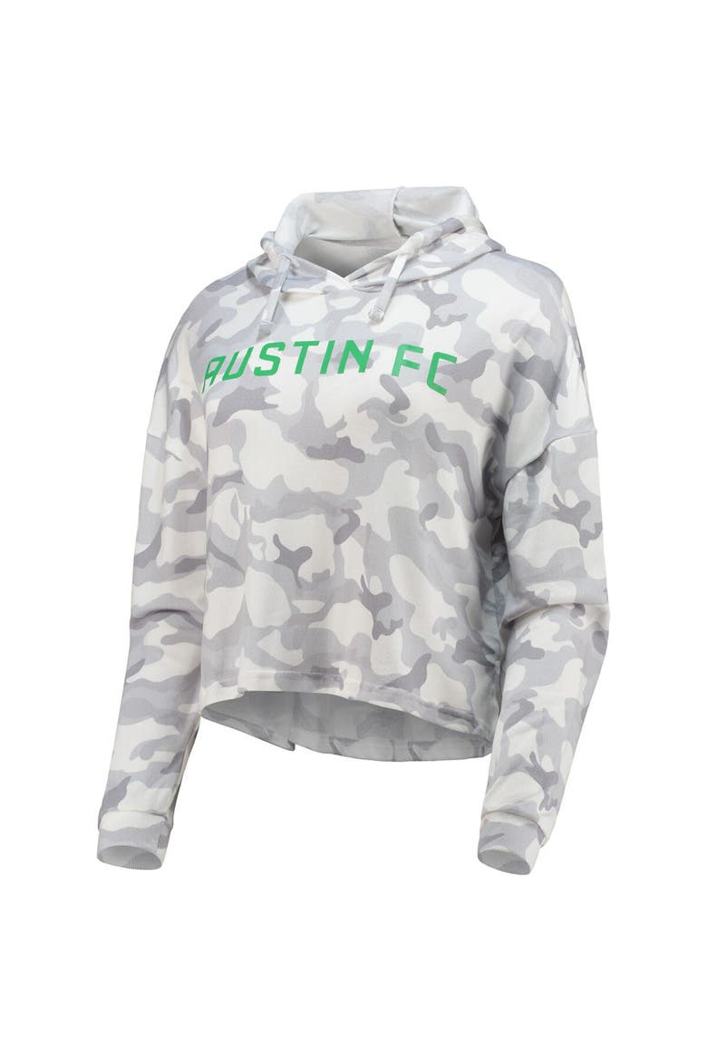 Women's Concepts Sport Gray Austin FC Composite Hoodie T-Shirt, Alternate, color, Gray