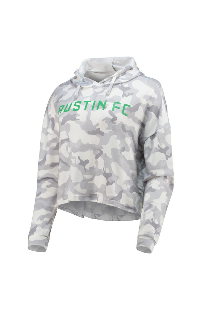 CONCEPTS SPORT Women's Concepts Sport Gray Austin FC Composite Hoodie T-Shirt, Alternate, color, Gray