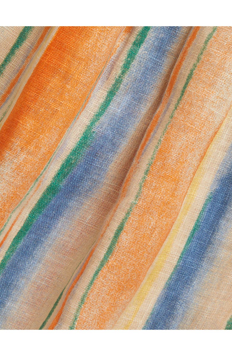 Ralph Lauren Stripe Linen Top & Pants, Alternate, color, Kona Painterly Stripe