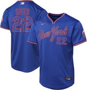 Nike Youth Nike Juan Soto Royal New York Mets Alternate 2 Limited Jersey