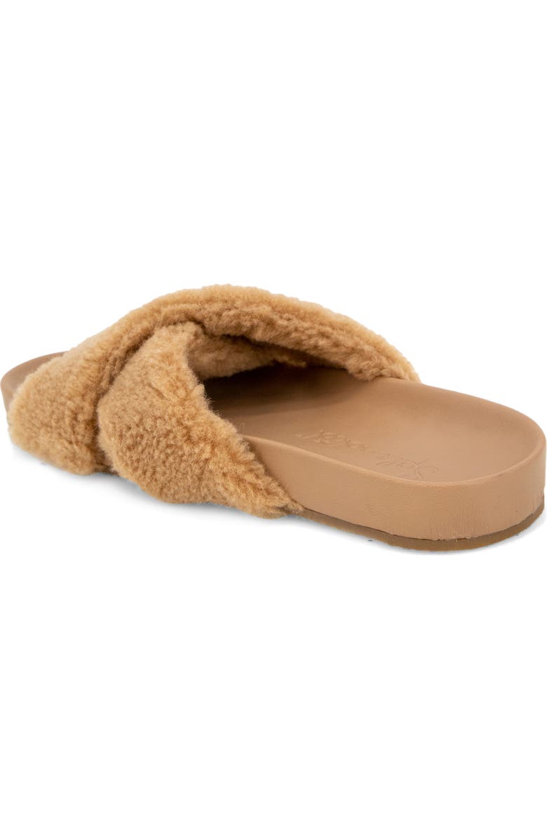 Splendid Rozi Faux Shearling Slide Sandal, Alternate, color,