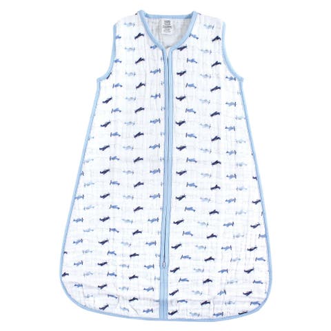 Sleeveless Muslin Cotton Sleeping Bag, Sack & Blanket (Baby)