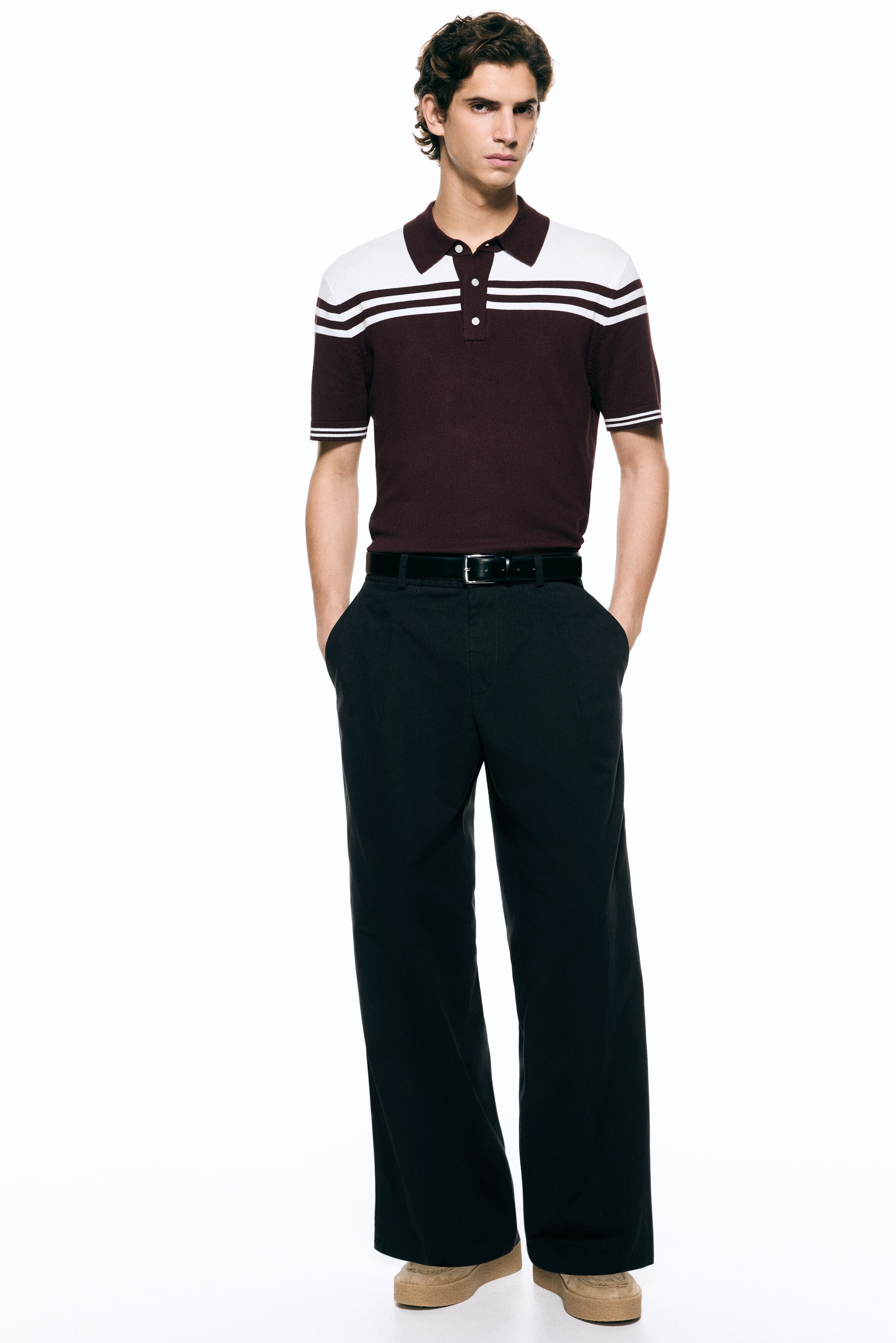 Loose Fit Tailored Trousers - image 2