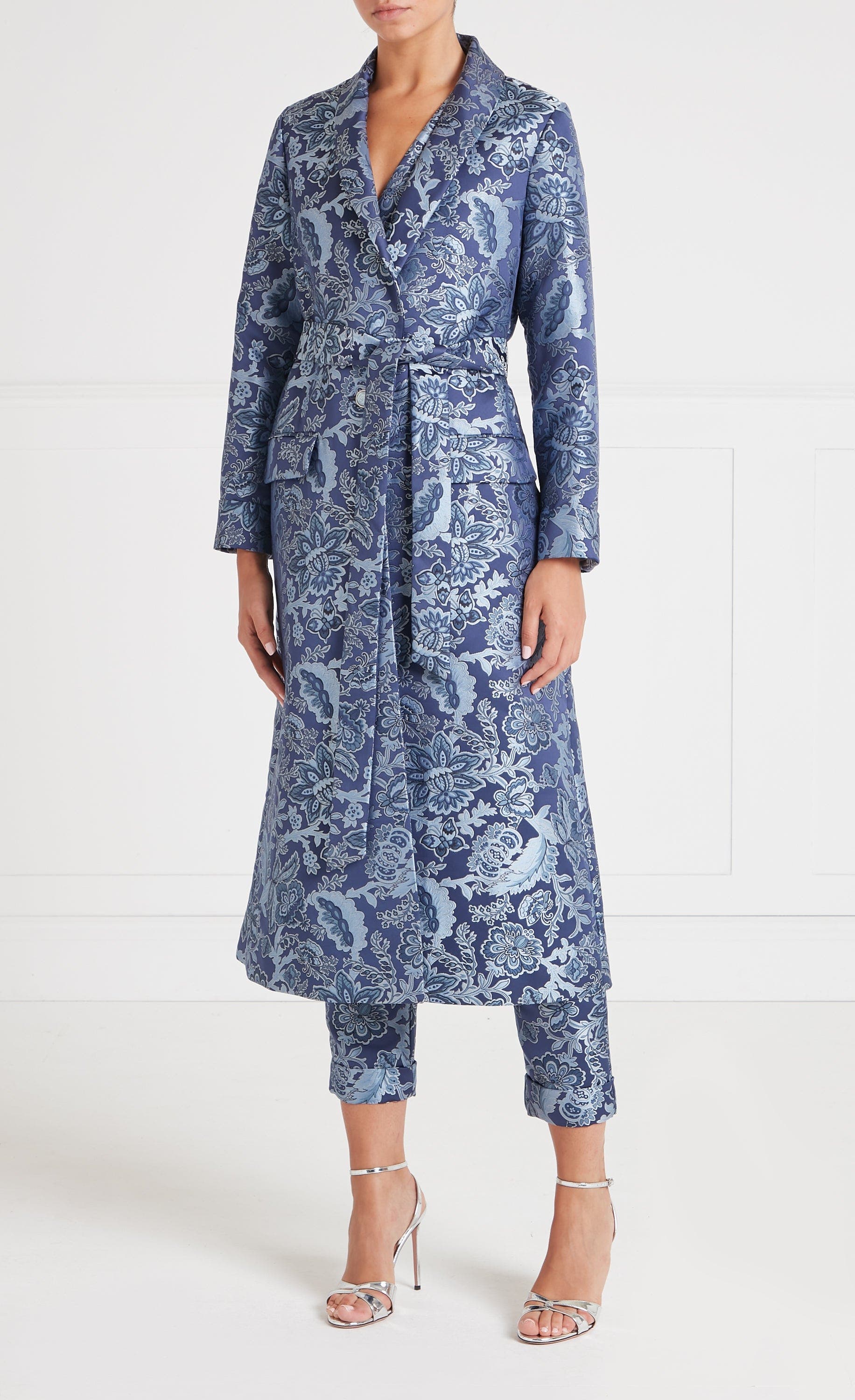 Francis Long Coat With Belt - image 2