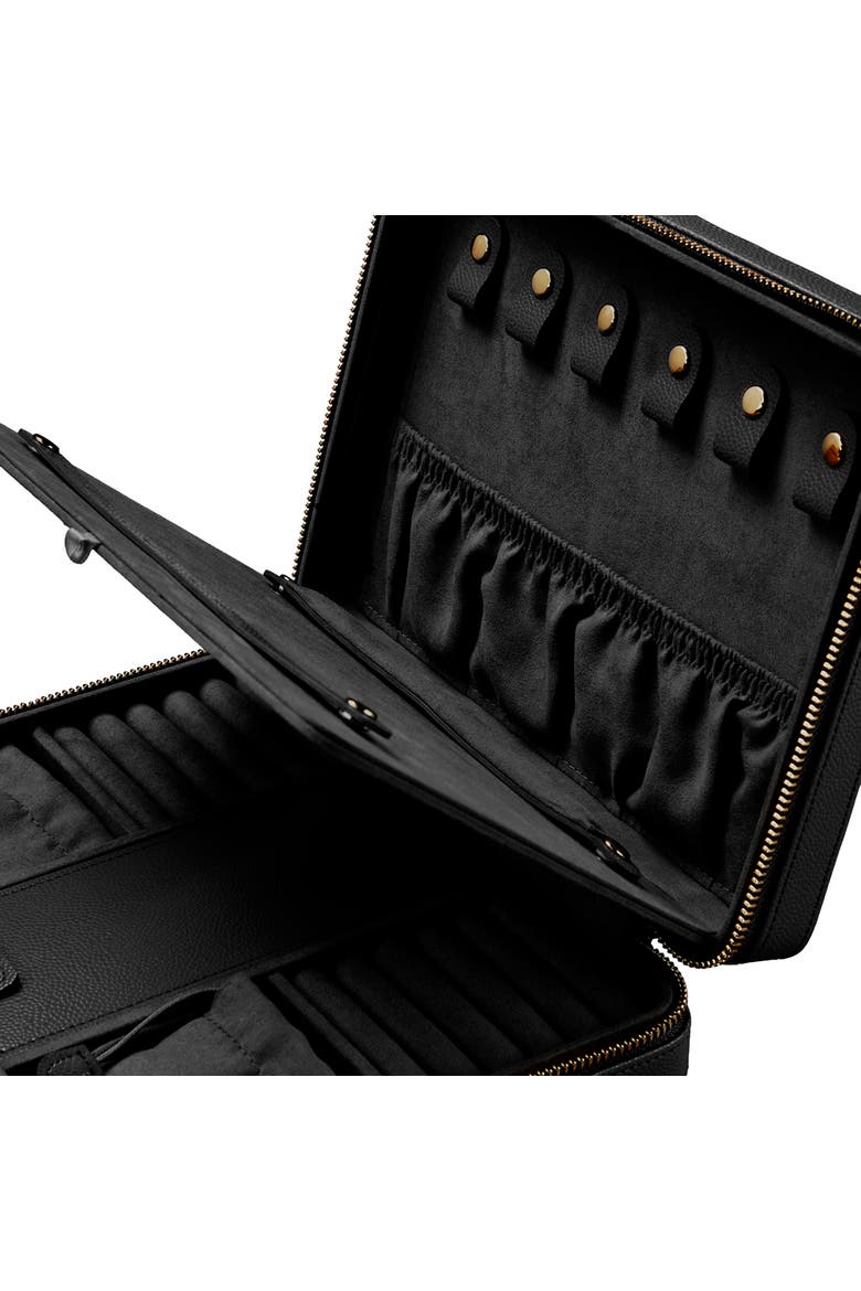 Lauren Large Zip Case, Alternate, color, Black